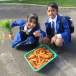 Vegetarian food at Ficino Private Primary School