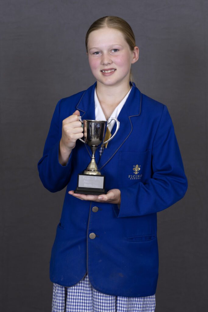 Recipient of Ficino School's Girls Sports Cup for 2024