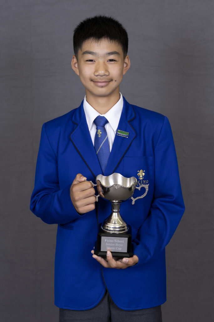 Recipient of Ficino School's Senior Boys Music Cup 2024