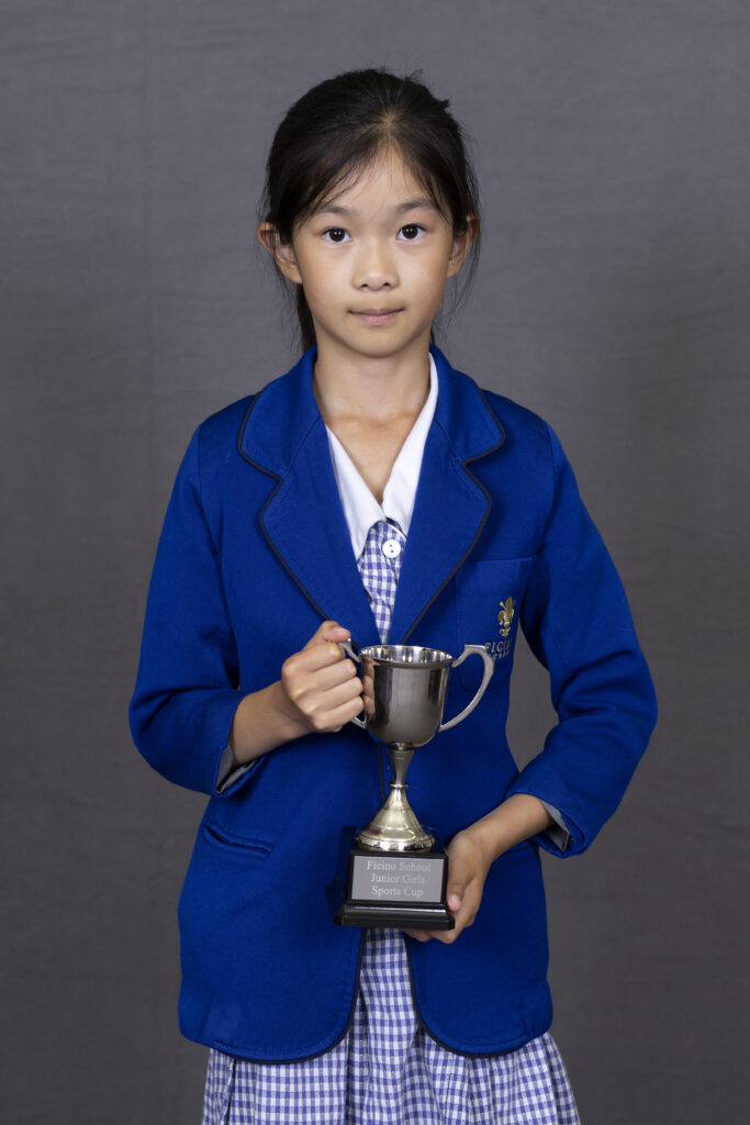 Recipient of Ficino School's Junior Girls Sports Cup