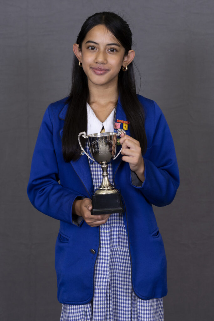 Winner of Ficino School's Senior Girls Speech Cup 2024