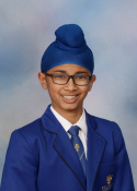 Young male Ficino student wearing a Turban