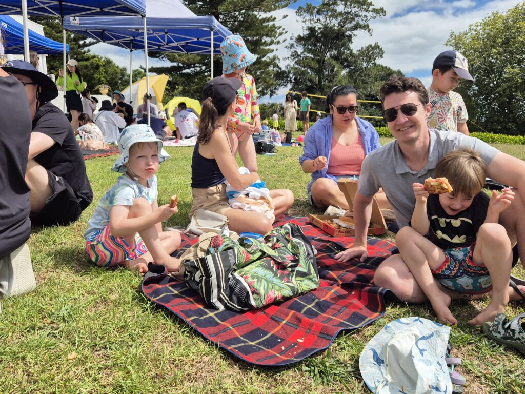 people having picnic