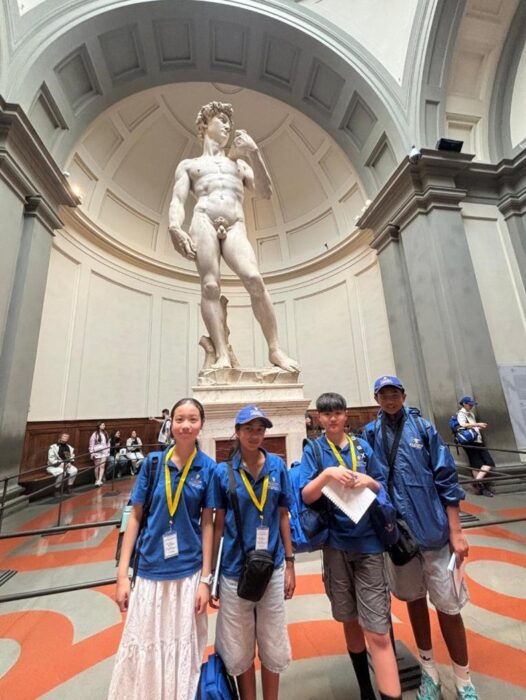 Michelangelo's David sculpture