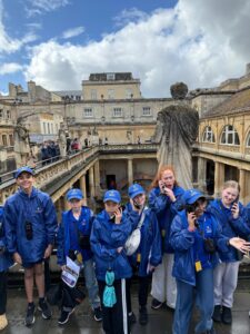 Children at the Roman Baths