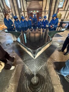 Children at Salisbury Cathedral