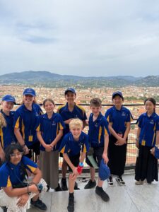 Children overlooking Florence